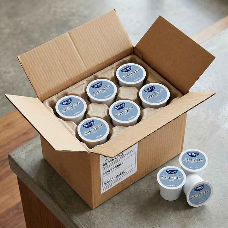TEA-K CUP TETLEY EARL GREY 24/BX 24/BX - Cartouches Certifiees