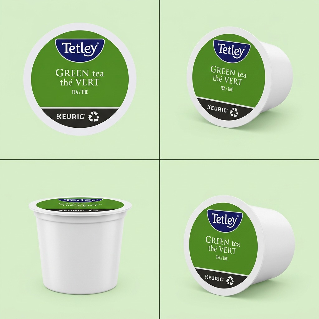 TEA-K CUP TETLEY GREEN 24/BX 24/BX - Cartouches Certifiees