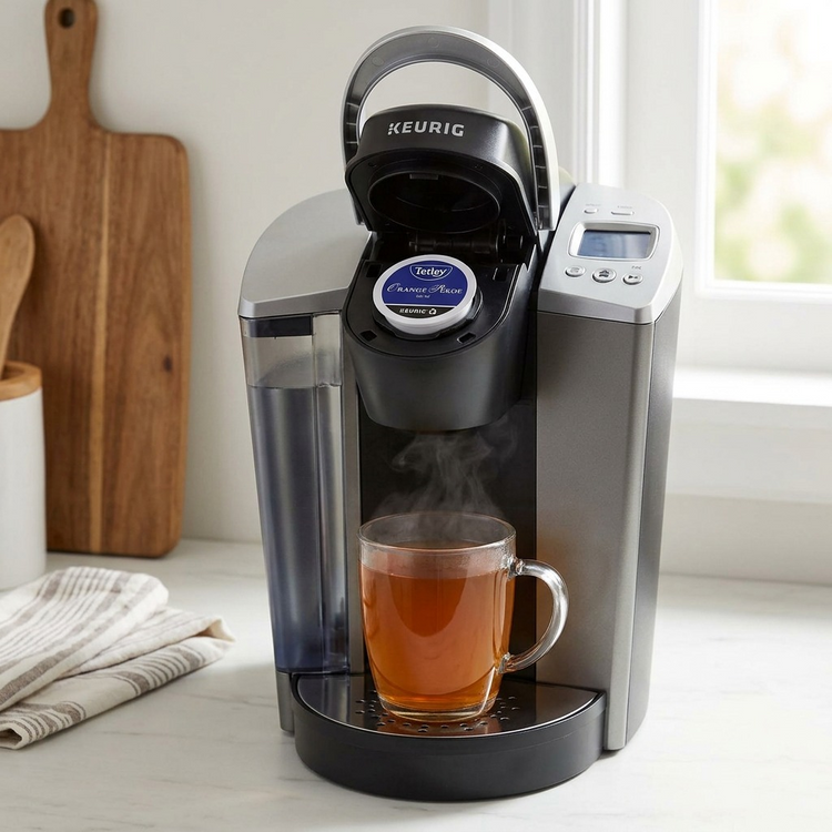 TEA-K CUP TETLEY ORANGE PEKOE 24/BX 24/BX - Cartouches Certifiees