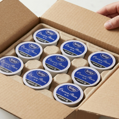TEA-K CUP TETLEY ORANGE PEKOE 24/BX 24/BX - Cartouches Certifiees