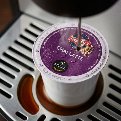 TEA-K CUP TIMOTHY'S CHAI LATTE  (10817) 24/BX - Cartouches Certifiees