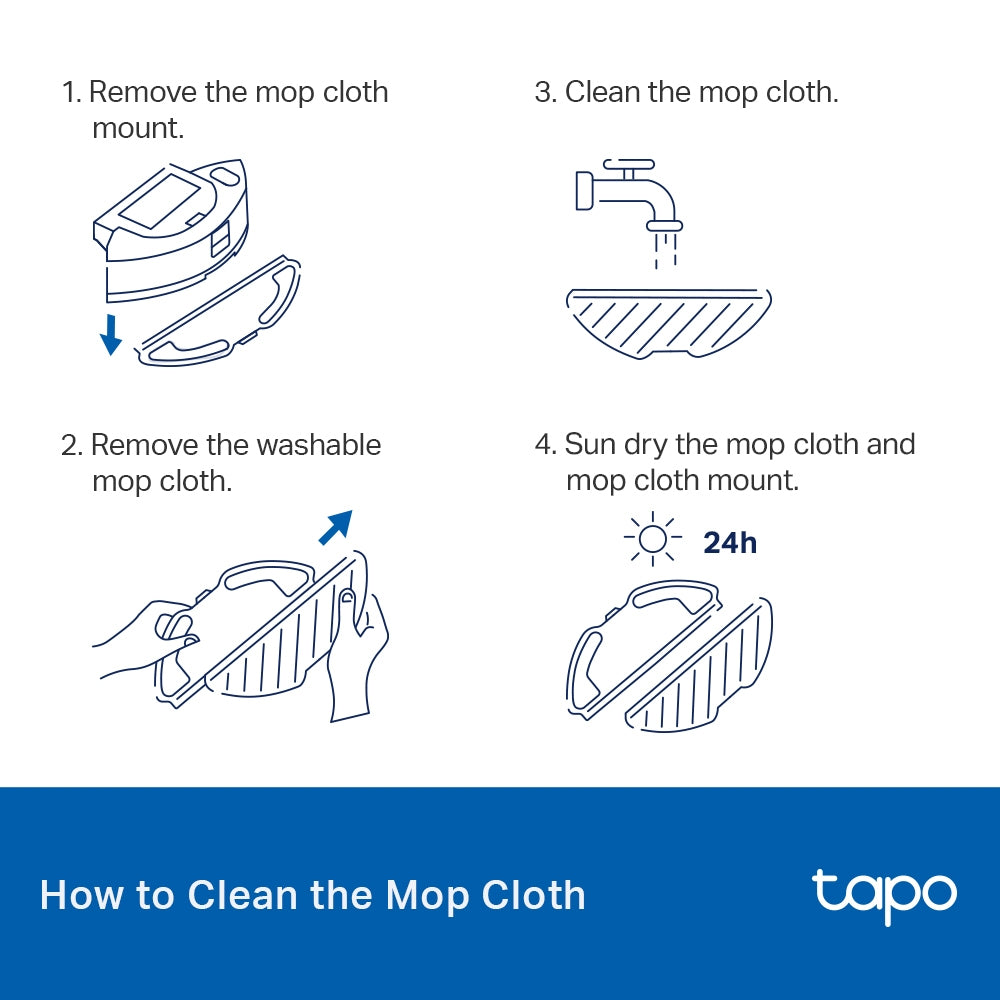 TP-LINK Accessory kit Robot vacuum (TAPO RVA300) - Cartouches Certifiees