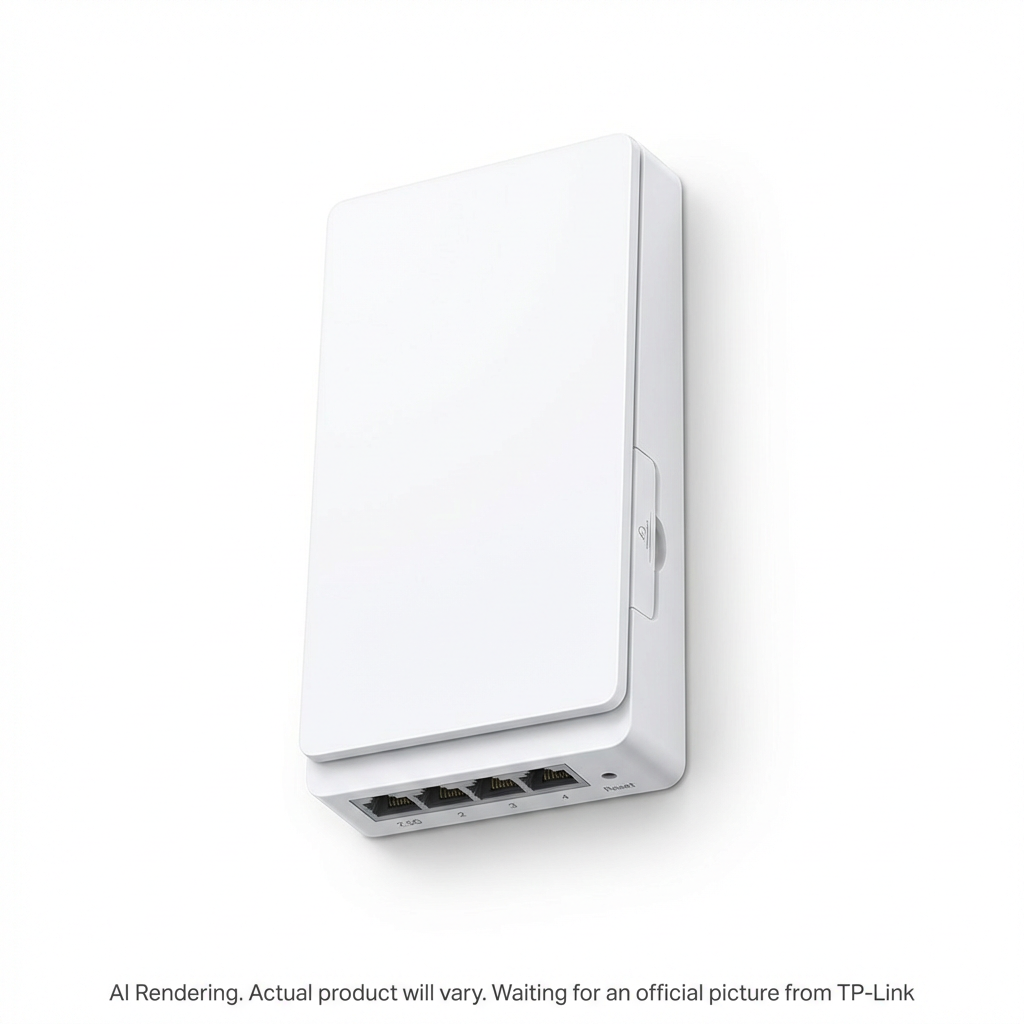 TP-LINK BE11000 Wall-Plate Tri-Band Wi-Fi 7 Access Point (EAP775-WALL) - Cartouches Certifiees