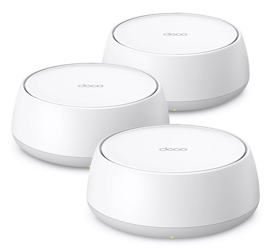 TP-LINK BE3600 Dual-band (2.4 GHz / 5 GHz) Wi-Fi 7 (802.11be) White 2 Internal (DECO BE22(3-PACK)) - Cartouches Certifiees