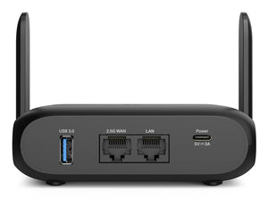 TP-LINK BE3600 Wi-Fi 7 wireless router 2.5 Gigabit Ethernet Dual-band (2.4 GHz / 5 GHz) Black (TL-WR3602BE) - Cartouches Certifiees