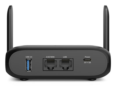 TP-LINK BE3600 Wi-Fi 7 wireless router 2.5 Gigabit Ethernet Dual-band (2.4 GHz / 5 GHz) Black (TL-WR3602BE) - Cartouches Certifiees