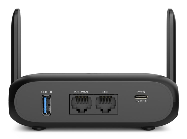 TP-LINK BE3600 Wi-Fi 7 wireless router 2.5 Gigabit Ethernet Dual-band (2.4 GHz / 5 GHz) Black (TL-WR3602BE) - Cartouches Certifiees