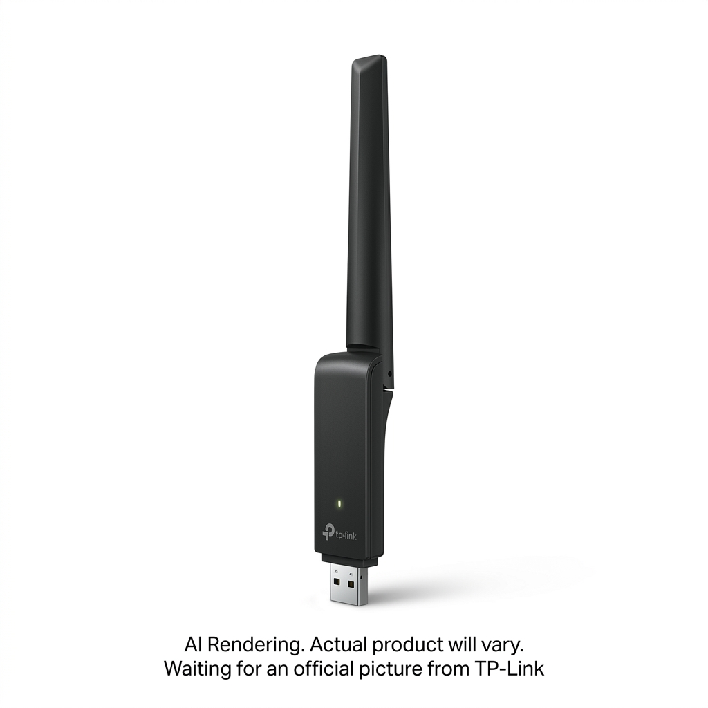 TP-LINK BE6500 Tri-Band Wi-Fi 7 High Gain Wireless USB Adapter (ARCHER-TBE400U-PLUS) - Cartouches Certifiees