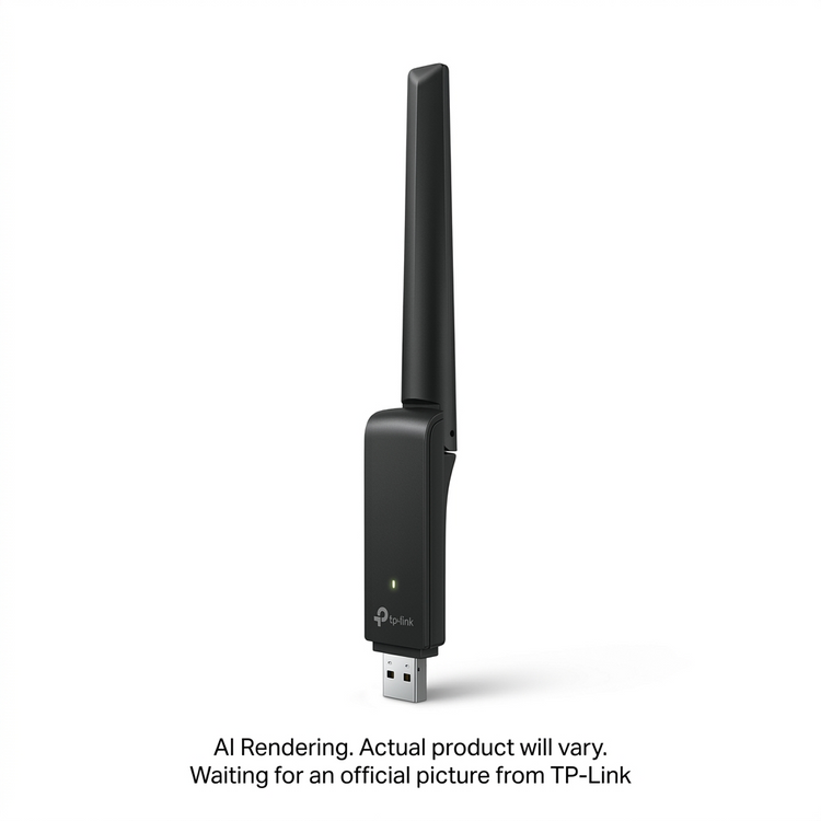 TP-LINK BE6500 Tri-Band Wi-Fi 7 High Gain Wireless USB Adapter (ARCHER-TBE400U-PLUS) - Cartouches Certifiees