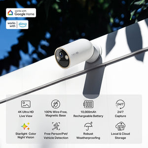 TP-LINK Bullet IP security camera Outdoor 3840 x 2160 pixels Ceiling/wall (TAPO C460) - Cartouches Certifiees