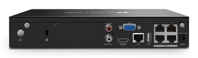 TP-LINK KIT 4 VIDEOCAMERE Turret 4MP Full-Color IPC e NVR 4 Canali PoE+ video surveillance kit Wired 4 channels (VIGI NK4P-T4425-2T) - Cartouches Certifiees