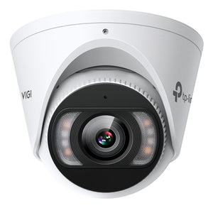 TP-LINK KIT 4 VIDEOCAMERE Turret 4MP Full-Color IPC e NVR 4 Canali PoE+ video surveillance kit Wired 4 channels (VIGI NK4P-T4425-2T) - Cartouches Certifiees