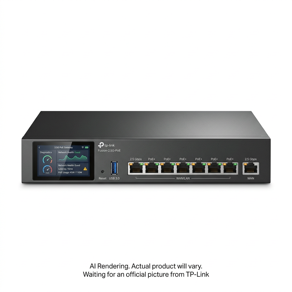 TP-LINK Omada PoE Gateway (FUSION 2.5G POE) - Cartouches Certifiees