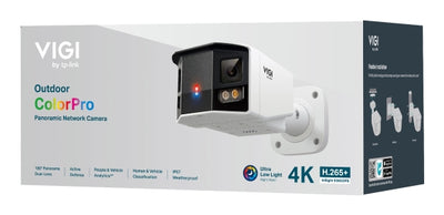 TP-LINK - PHYSICAL SECURITY TP-Link Bullet IP security camera Outdoor 5456 x 1520 pixels Wall (INSIGHT S385DPS) - Cartouches Certifiees