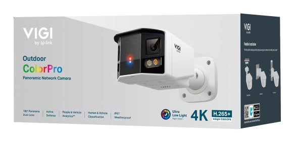 TP-LINK - PHYSICAL SECURITY TP-Link Bullet IP security camera Outdoor 5456 x 1520 pixels Wall (INSIGHT S385DPS) - Cartouches Certifiees