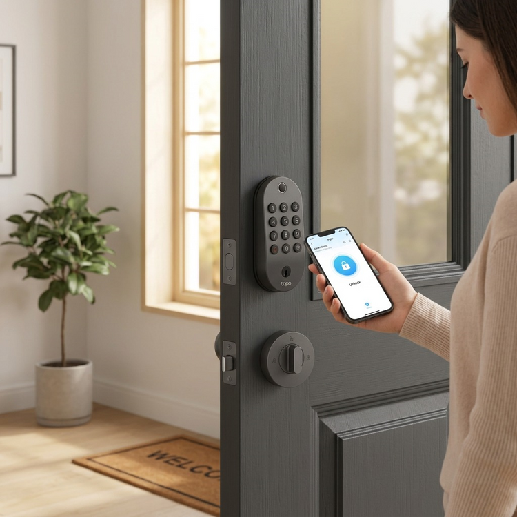 TP-LINK Smart Wi-Fi Door Lock (TAPO DL105) - Cartouches Certifiees