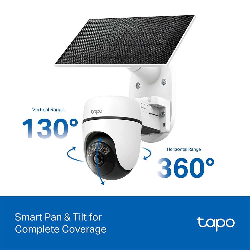 TP-LINK Tapo C610 KIT Turret IP security camera Outdoor 2304 x 1296 pixels Ceiling/Wall/Pole (TAPO-C610-KIT) - Cartouches Certifiees