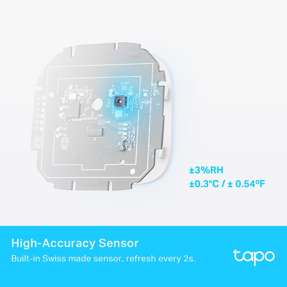 TP-LINK Tapo T315 Indoor Temperature & humidity sensor Freestanding Wireless (TAPO-T315) - Cartouches Certifiees