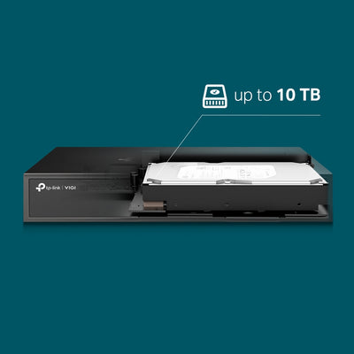 TP-LINK VIGI NVR1008H network video recorder 1U Black (VIGI-NVR1008H) - Cartouches Certifiees