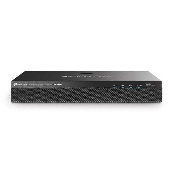 TP-LINK VIGI NVR2016H-16MP network video recorder Black (VIGI-NVR2016H-16MP) - Cartouches Certifiees