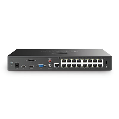 TP-LINK VIGI NVR2016H-16P network video recorder Black (VIGI-NVR2016H-16P) - Cartouches Certifiees