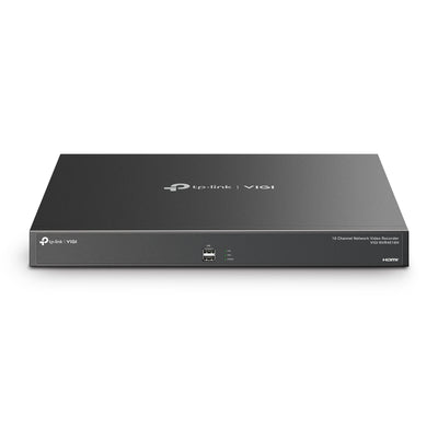 TP-LINK VIGI NVR4016H network video recorder Black (VIGI-NVR4016H) - Cartouches Certifiees