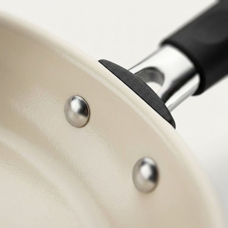 TRAMONTINA 12In Fry Pan-Al Ind-Pe-Cer-Blk-Mas (80110/020DS) - Cartouches Certifiees