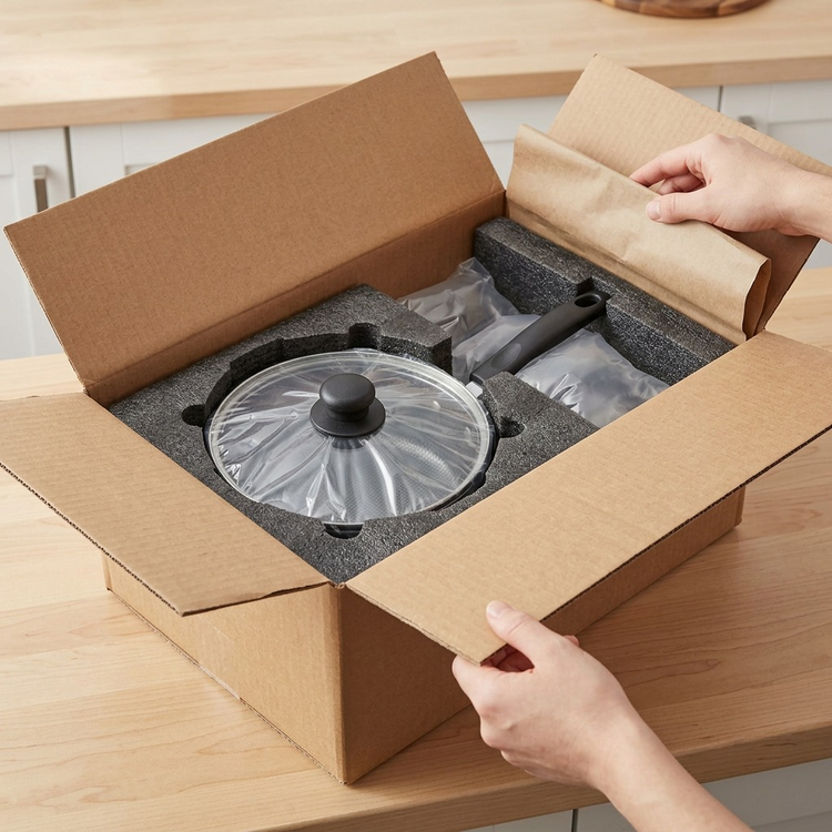 TRAMONTINA 3 Qt Covered Sauce Pan - Aluminum, Ns - Steel Gray - Den - Primaware (80119/556CA) - Cartouches Certifiees