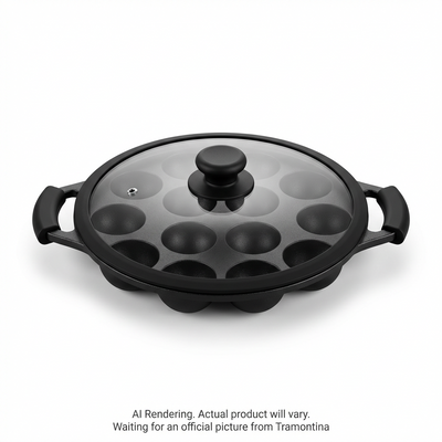 TRAMONTINA Paniyarrakal W/ Lid-Preseasond Cast Iron (98052/013DS) - Cartouches Certifiees