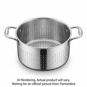 TRAMONTINA Pasta Insert (Fits 8 Qt Stock Pot) Tpc Ss Induction - Gourmet (80116/042DS) - Cartouches Certifiees