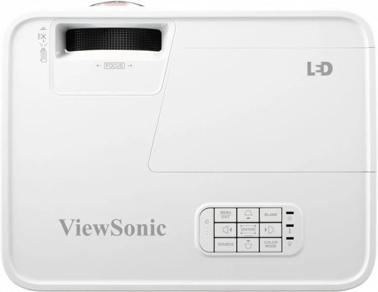 VIEWSONIC data projector Standard throw projector 3000 ANSI lumens LED WXGA (1200x800) White (LS560WH) - Cartouches Certifiees