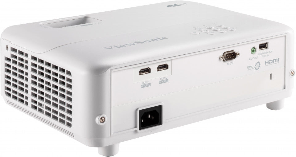 VIEWSONIC data projector Standard throw projector 3200 ANSI lumens DMD UHD 4K (3840x2160) White (PX701-4K) - Cartouches Certifiees