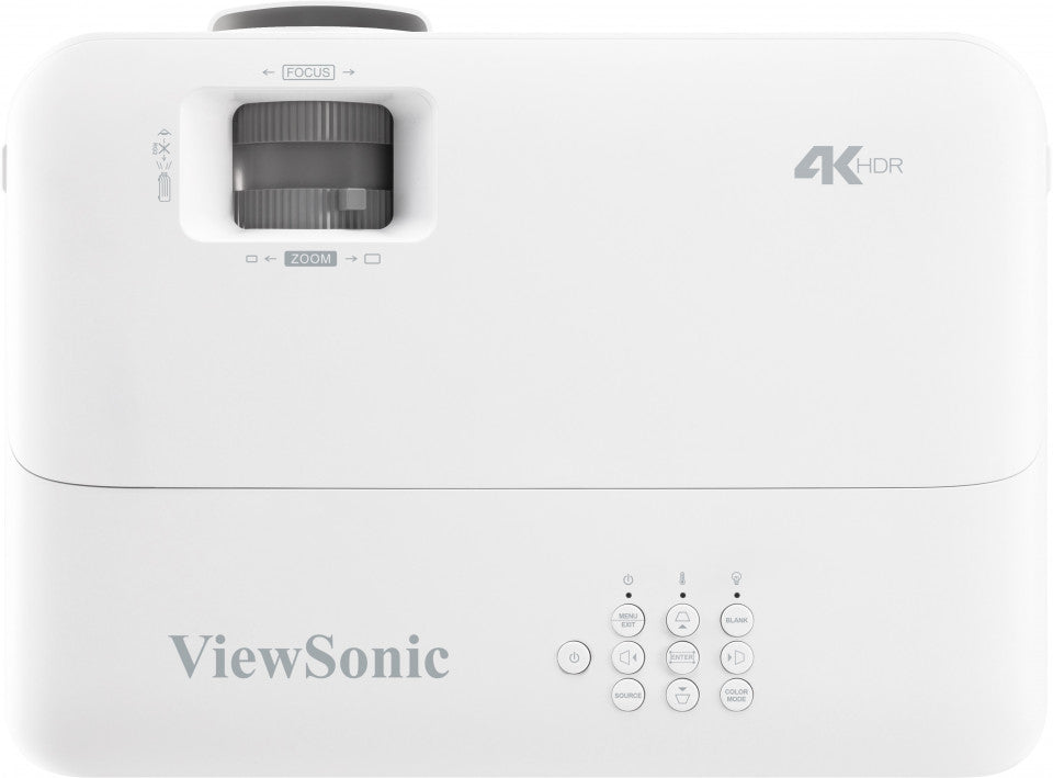 VIEWSONIC data projector Standard throw projector 3200 ANSI lumens DMD UHD 4K (3840x2160) White (PX701-4K) - Cartouches Certifiees