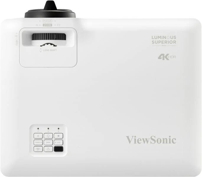 VIEWSONIC data projector Standard throw projector 5500 ANSI lumens UHD 4K (3840x2160) White (LS901-4K) - Cartouches Certifiees