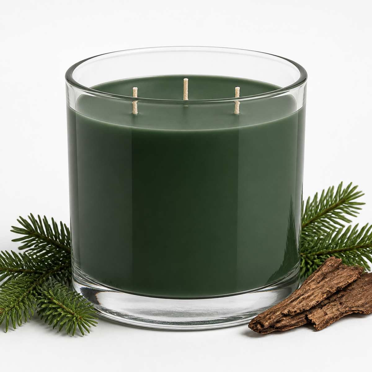 YANKEE CANDLE Balsam & Cedar 3-Wick Candle, 14.5 oz (2653130C) - Cartouches Certifiees