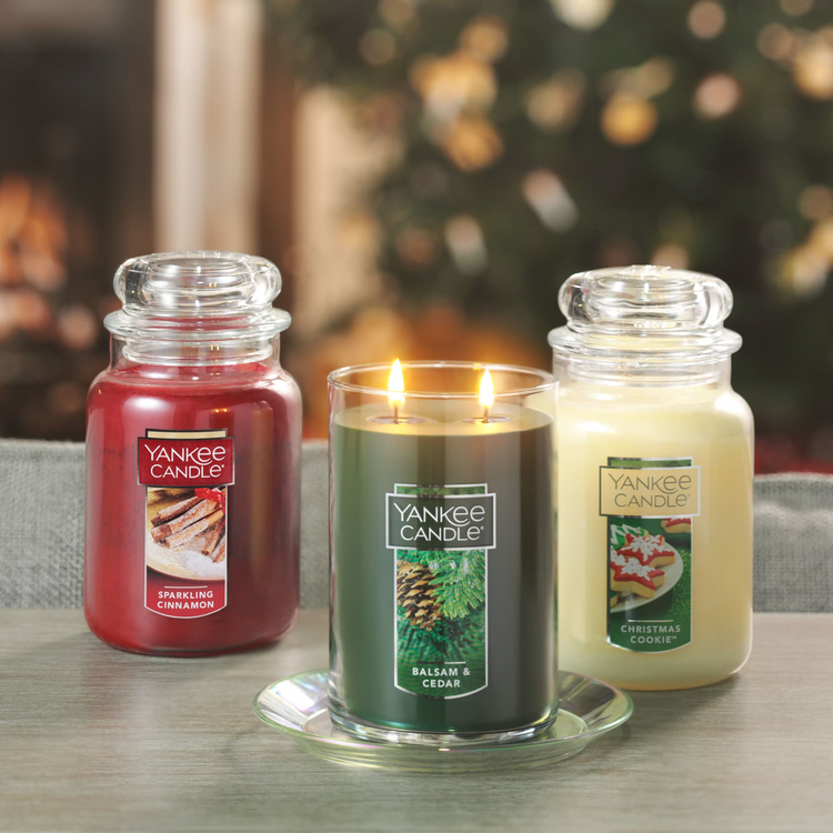 YANKEE CANDLE Sparkling Cinnamon Original Large Jar Candle (1100952) - Cartouches Certifiees
