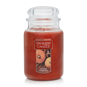YANKEE CANDLE Spiced Pumpkin Original Large Jar Candle (11522) - Cartouches Certifiees