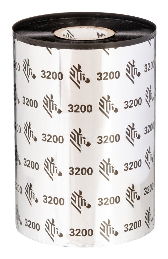 ZEBRA 3200 Wax/Resin thermal ribbon 74 m Black (03200GS11007) - Cartouches Certifiees