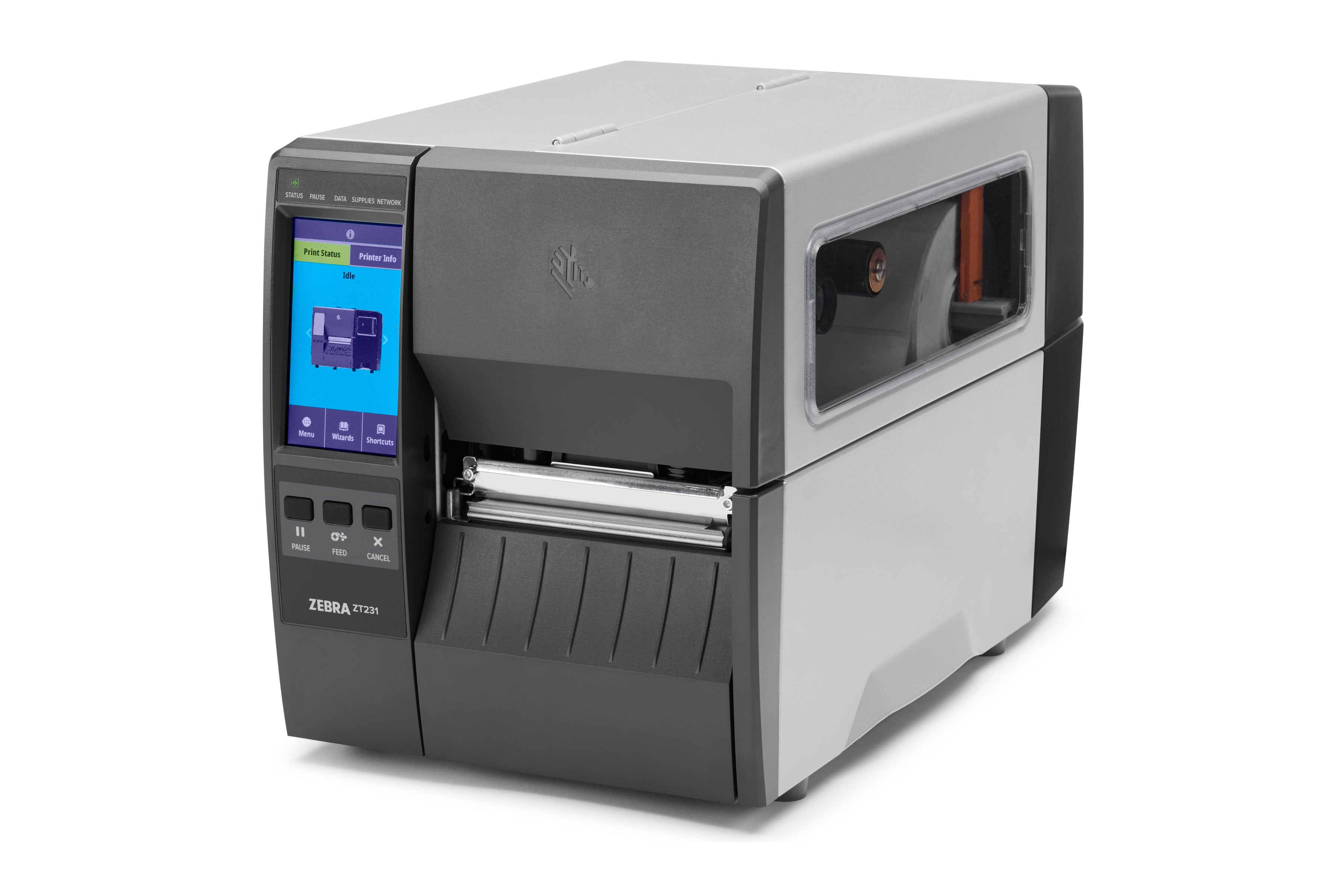 ZEBRA ZT231 label printer Thermal transfer 203 x 203 DPI 305 mm/sec Wired & Wireless Ethernet LAN Bluetooth (ZT23142-T01000FZ) - Cartouches Certifiees