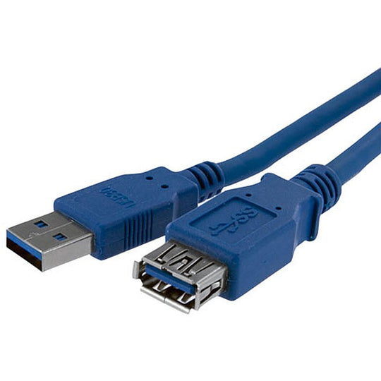 SuperSpeed USB 3.0 (5Gbps) Câble d'Extension Bleu A vers A - M/F 3ft (1m)
