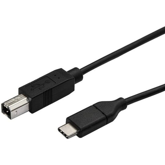 Câble USB C vers USB B Imprimante - M/M - USB 2.0 - Câble USB C vers USB B - Câble USB C Imprimante - Câble USB Type C vers Type B 20in (0.5m)