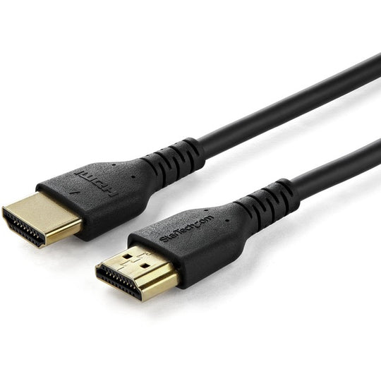 Câble HDMI 2.0 Certifié Premium avec Ethernet - Haute Vitesse UHD 4K 60Hz HDR Cordon Moniteur HDMI Ultra HD Robuste Durable 6ft (2m)