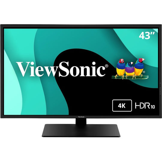 ViewSonic VX4381-4K 42.5" 4K UHD LED LCD Moniteur - 16:9 - Noir