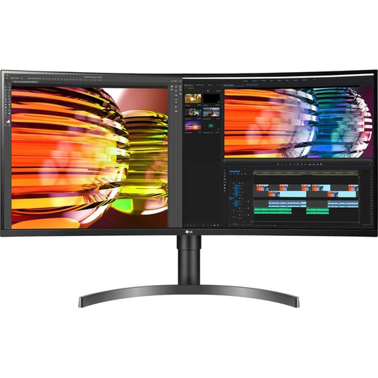 LG Ultrawide 35BN75CN-B 35" UW-QHD Curved Screen LED Gaming Écran LCD - 21:9 - Noir Texturé, Noir Ligne
