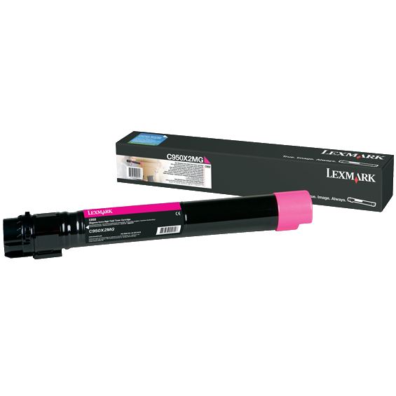 LEXMARK C950X2MG Magenta Original Toner Cartridge - Cartouches Certifiées