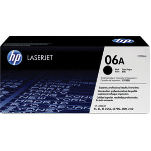 HP C3906A (06A) Black Original Toner Cartridge - Cartouches Certifiées