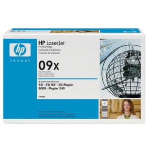 HP C3909X (09X) Black Original Toner Cartridge - Cartouches Certifiées