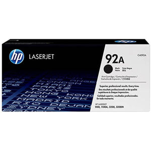 HP C4092A (92A) Black Original Toner Cartridge - Cartouches Certifiées