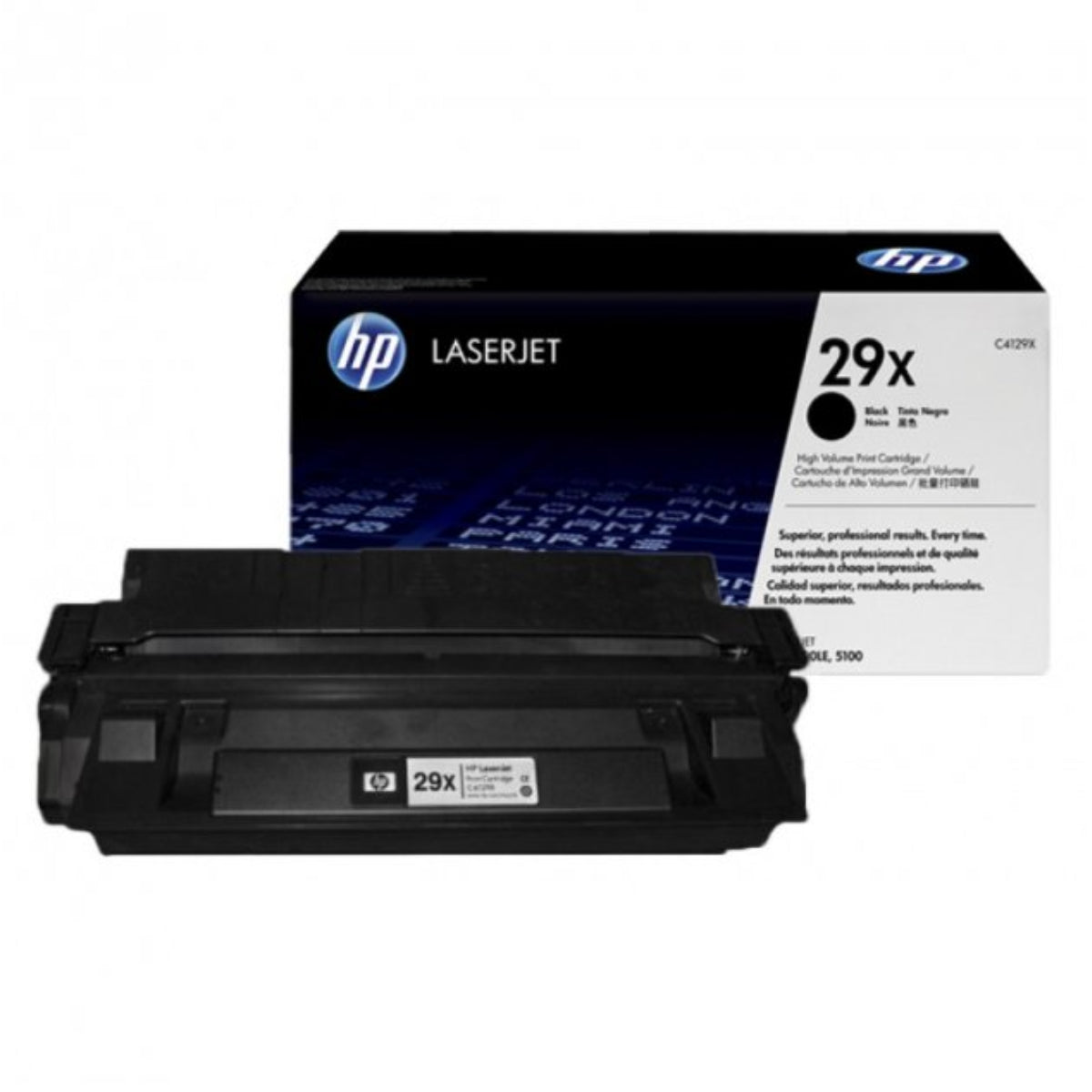 HP C4129X (29X) Black Original Toner Cartridge - Cartouches Certifiées