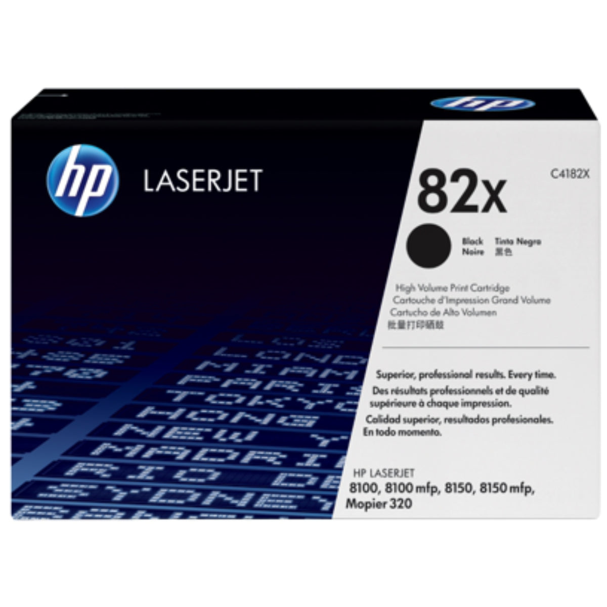 HP C4182X (82X) Black Original Toner Cartridge - Cartouches Certifiées